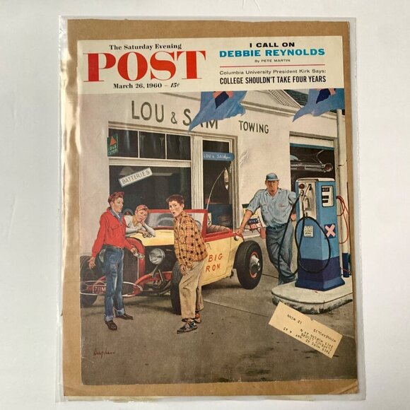 The Saturday Evening Post Magazine COVER March 5 1960 Dick Sargent - Picture 1 of 4